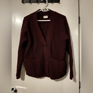Frank & Oak chunky cardigan